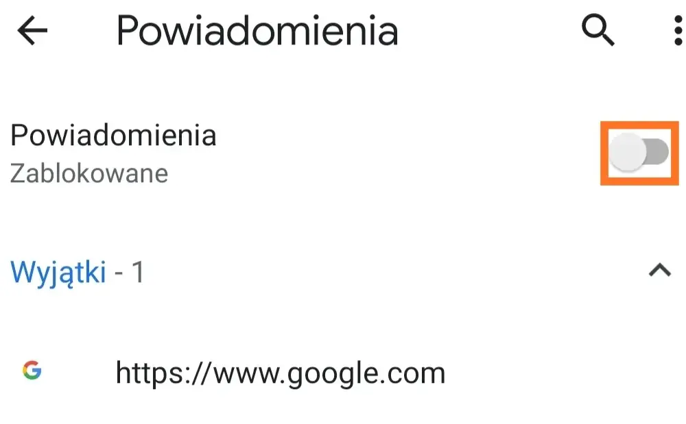 Jak natychmiastowo wyłączyć powiadomienia ze stron internetowych?