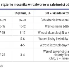 Optymalne dokarmianie pszenżyta mocznikiem - częstotliwość i dawki