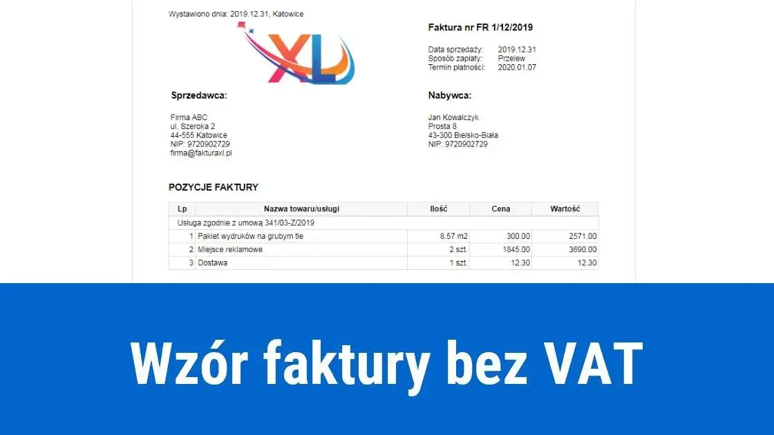 Zdjęcie Faktura od nieVATowca dla VATowca i odwrotnie - jak wystawić prawidłowo?