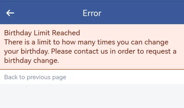 Facebook: Co ile dni możesz zmienić datę urodzenia? Fakty